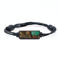 Classic Wood+Resin Bracelet - Sara (Green, 721512)