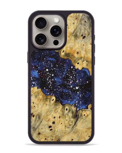 iPhone 15 Pro Max Wood+Resin Phone Case - Nicolas (Cosmos, 721541)