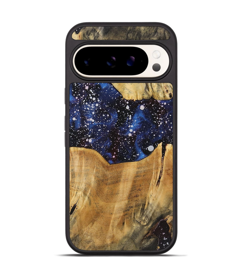 Pixel 9 Wood+Resin Phone Case - Deborah (Green, 721550)