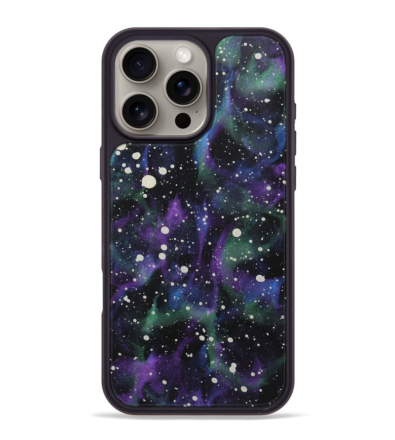 iPhone 16 Pro Max Wood+Resin Phone Case - Thelma (Cosmos, 721580)