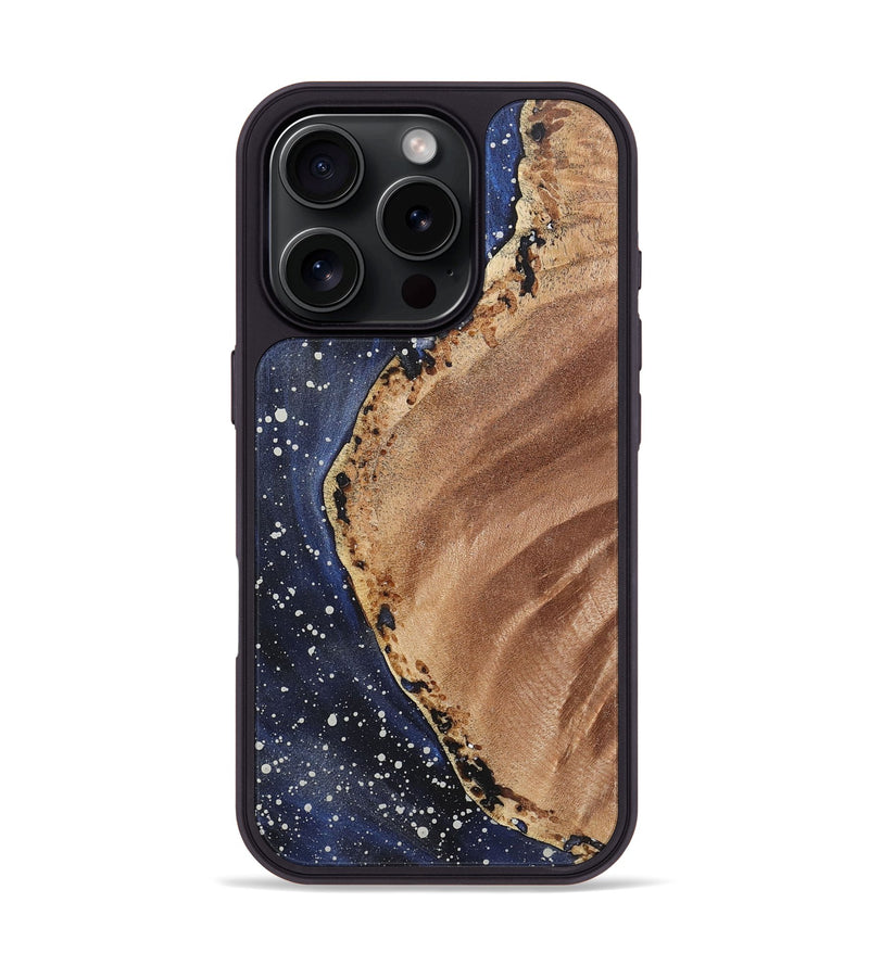 iPhone 16 Pro Wood+Resin Phone Case - Braelynn (Cosmos, 721587)