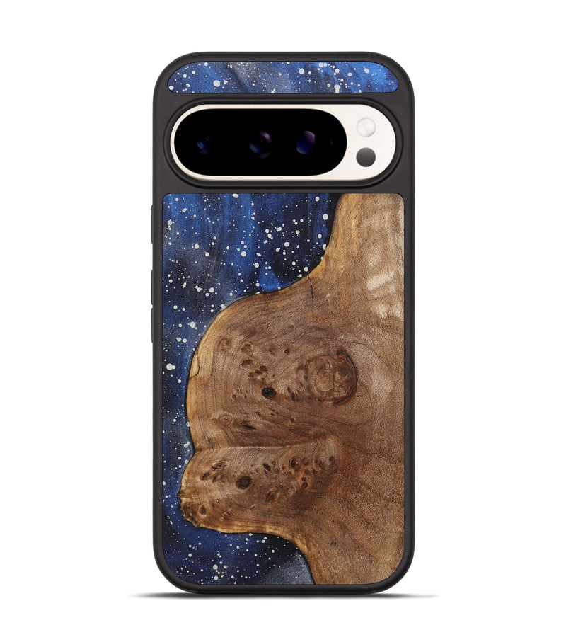 Pixel 9 Wood+Resin Phone Case - Lucas (Cosmos, 721589)