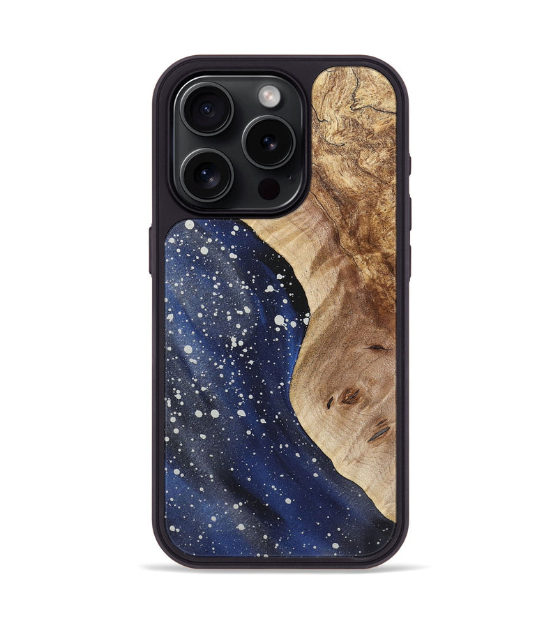 iPhone 15 Pro Wood+Resin Phone Case - Nova (Cosmos, 721592)