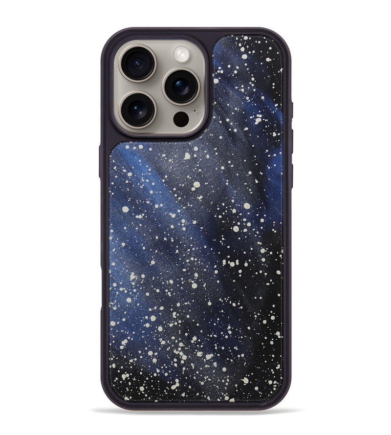 iPhone 16 Pro Max Wood+Resin Phone Case - Carroll (Cosmos, 721593)