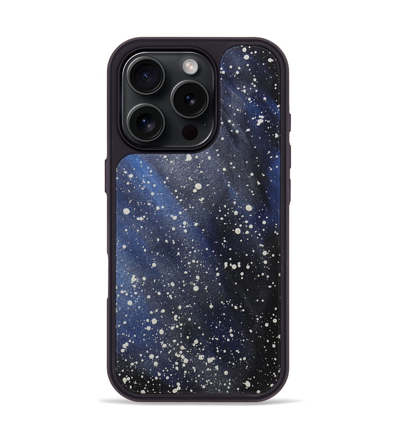 iPhone 16 Pro Wood+Resin Phone Case - Carroll (Cosmos, 721593)