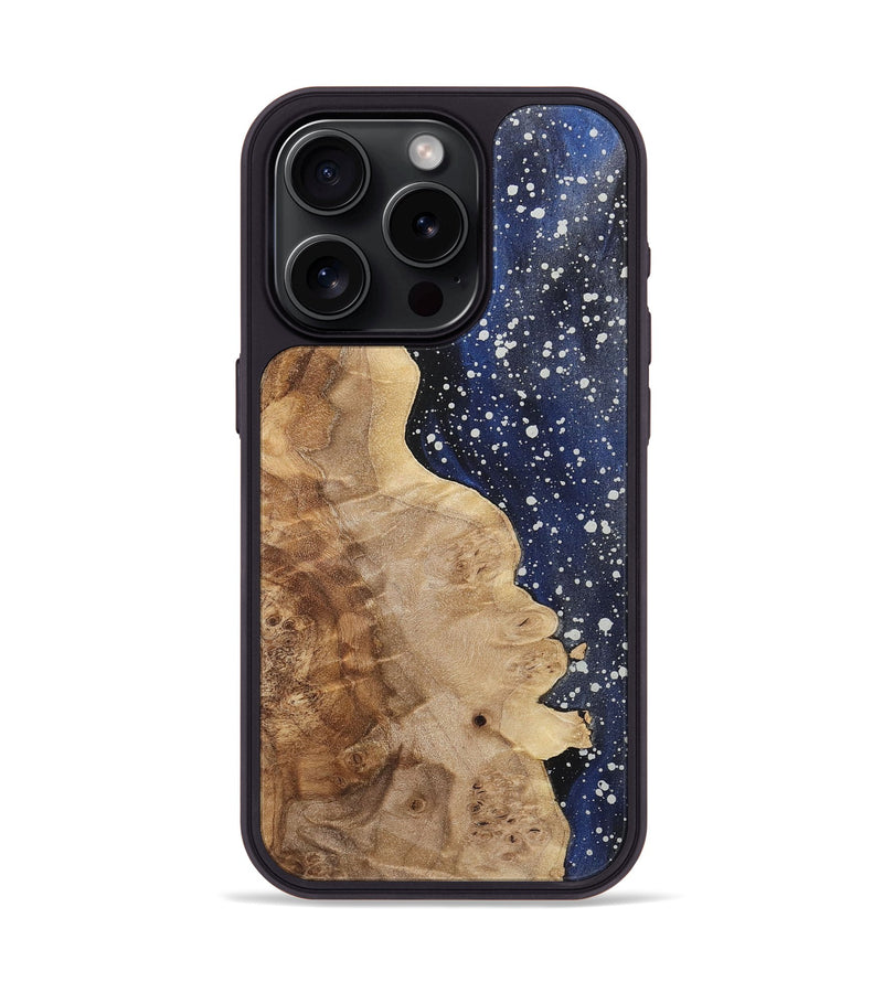 iPhone 15 Pro Wood+Resin Phone Case - Lawson (Cosmos, 721600)