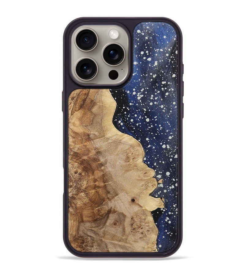 iPhone 16 Pro Max Wood+Resin Phone Case - Lawson (Cosmos, 721600)