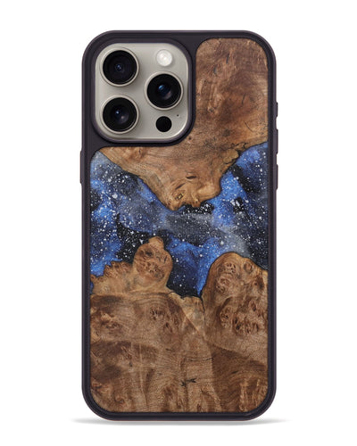 iPhone 15 Pro Max Wood+Resin Phone Case - Leilani (Cosmos, 721604)