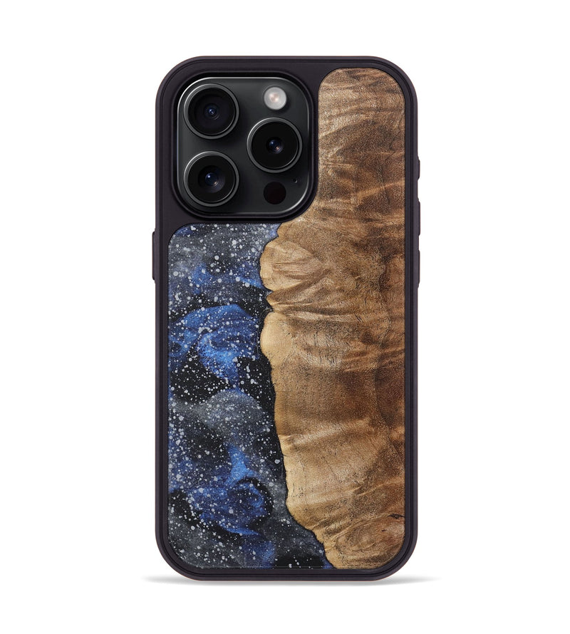 iPhone 15 Pro Wood+Resin Phone Case - Caiden (Cosmos, 721605)