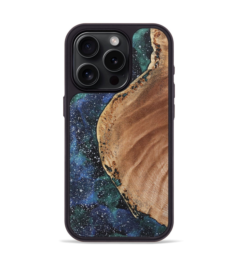 iPhone 15 Pro Wood+Resin Phone Case - Dionne (Cosmos, 721610)