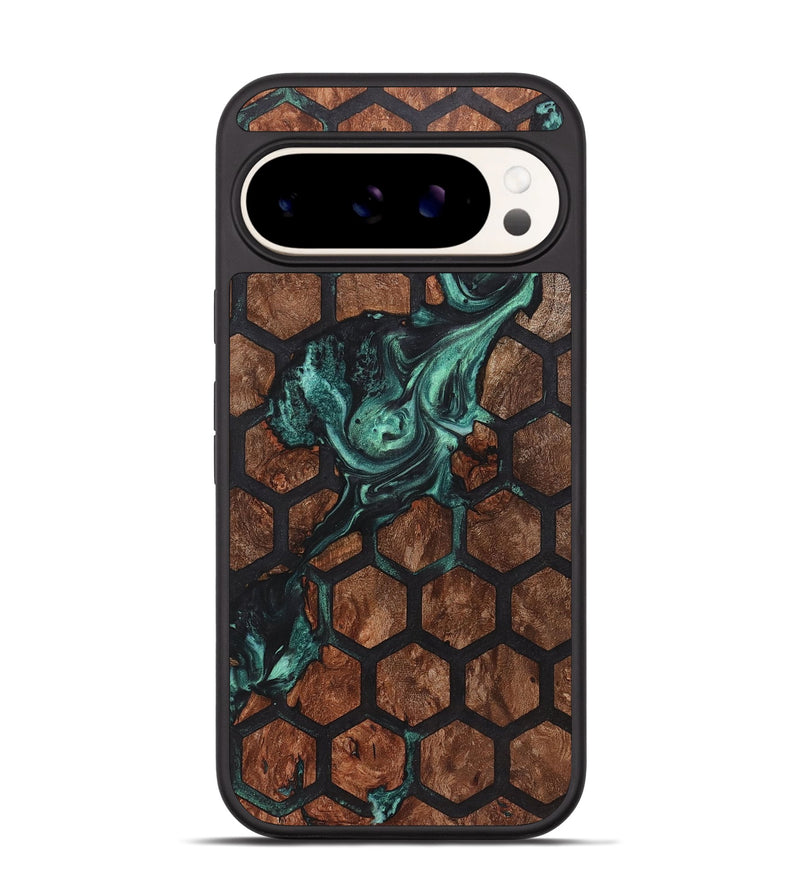 Pixel 9 Pro Wood+Resin Phone Case - Gunnar (Pattern, 721713)