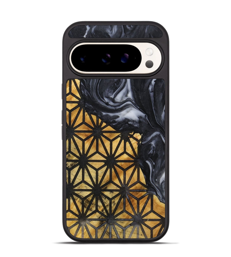 Pixel 9 Pro Wood+Resin Phone Case - Edgar (Pattern, 721731)