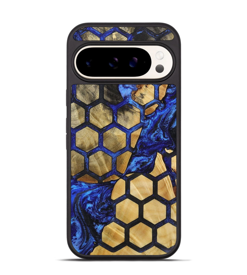 Pixel 9 Pro Wood+Resin Phone Case - Benjamin (Pattern, 721735)