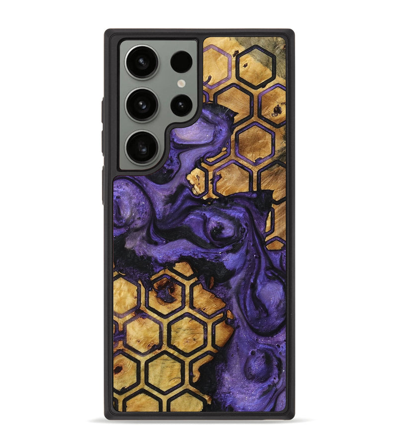 Galaxy S23 Ultra Wood+Resin Phone Case - Dean (Pattern, 721742)