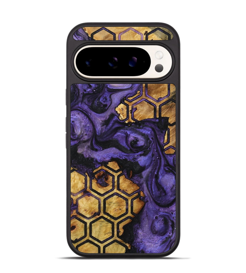 Pixel 9 Pro Wood+Resin Phone Case - Dean (Pattern, 721742)