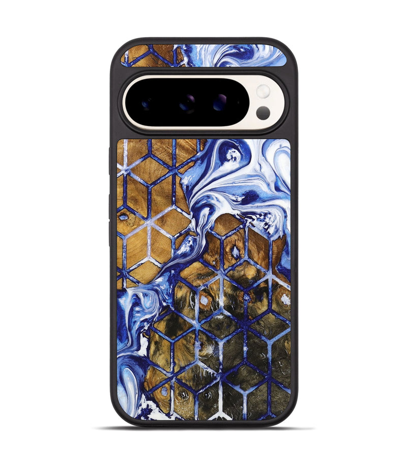 Pixel 9 Pro Wood+Resin Phone Case - Gerard (Pattern, 721743)