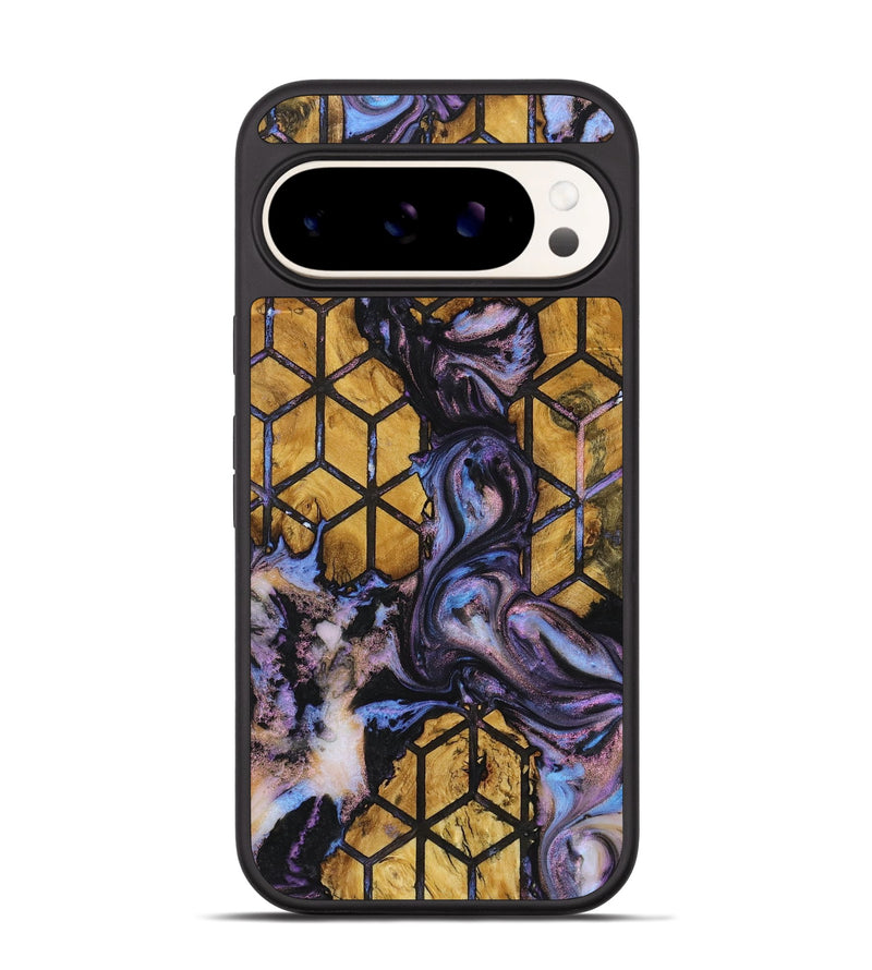 Pixel 9 Pro Wood+Resin Phone Case - Jack (Pattern, 721747)