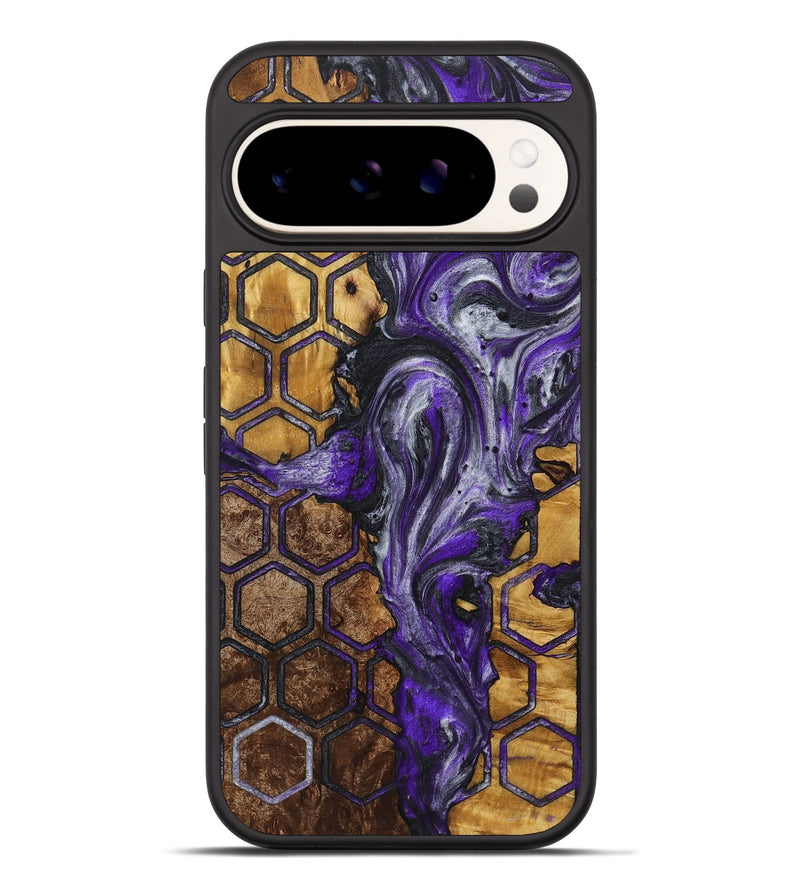 Pixel 9 Pro XL Wood+Resin Phone Case - Mateo (Pattern, 721753)