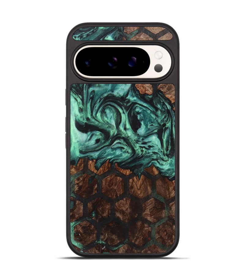 Pixel 9 Pro Wood+Resin Phone Case - Dylan (Pattern, 721765)