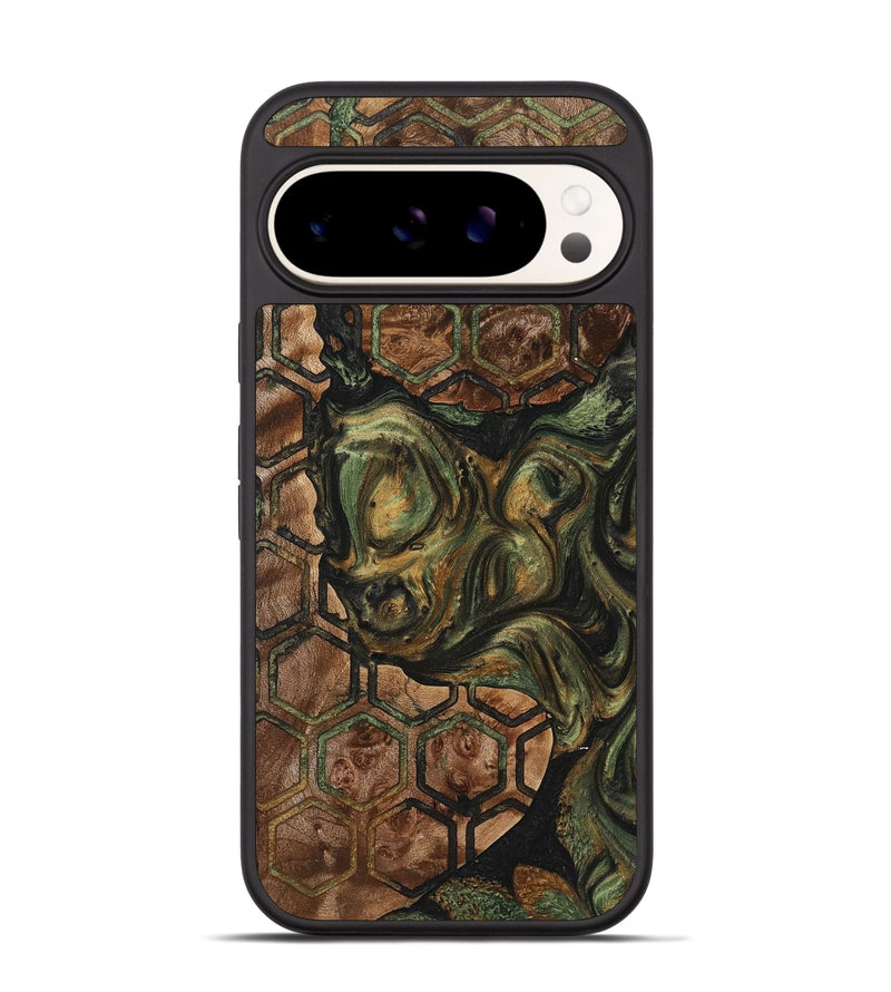 Pixel 9 Pro Wood+Resin Phone Case - Mary (Pattern, 721768)