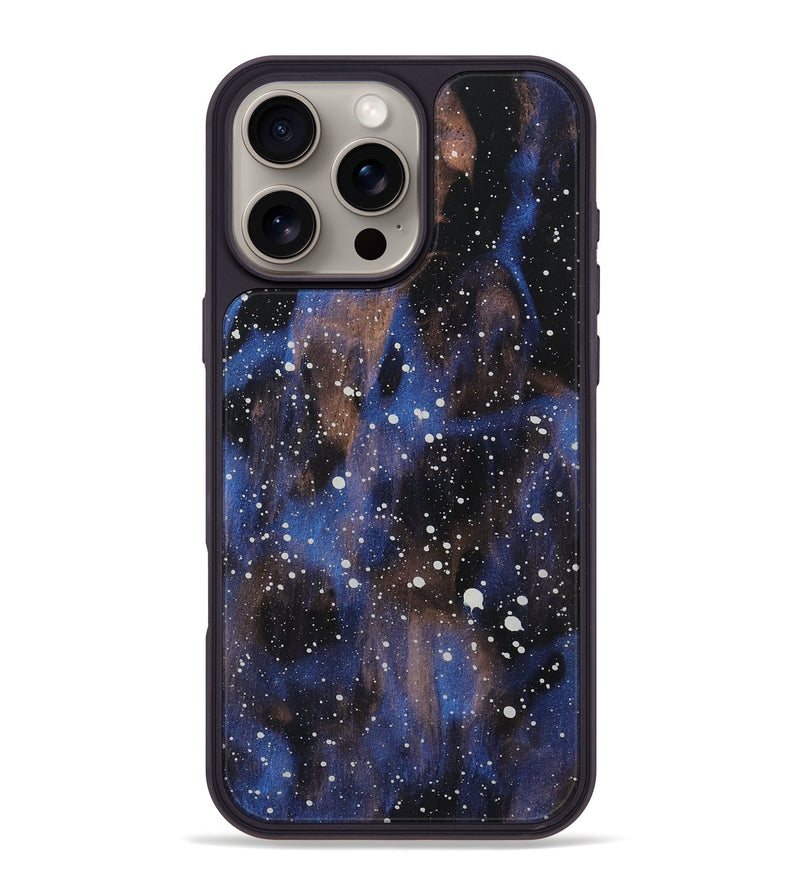 iPhone 16 Pro Max Wood+Resin Phone Case - Arielle (Cosmos, 721815)