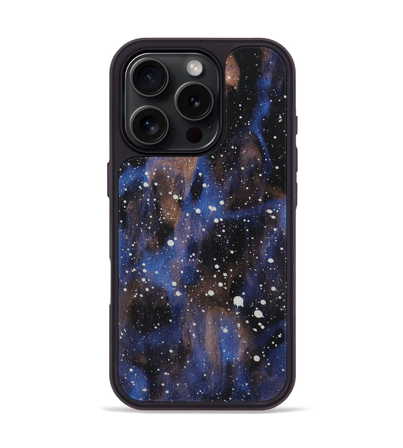 iPhone 16 Pro Wood+Resin Phone Case - Arielle (Cosmos, 721815)