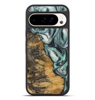 Pixel 9 Pro XL Wood+Resin Phone Case - Atticus (Green, 721823)