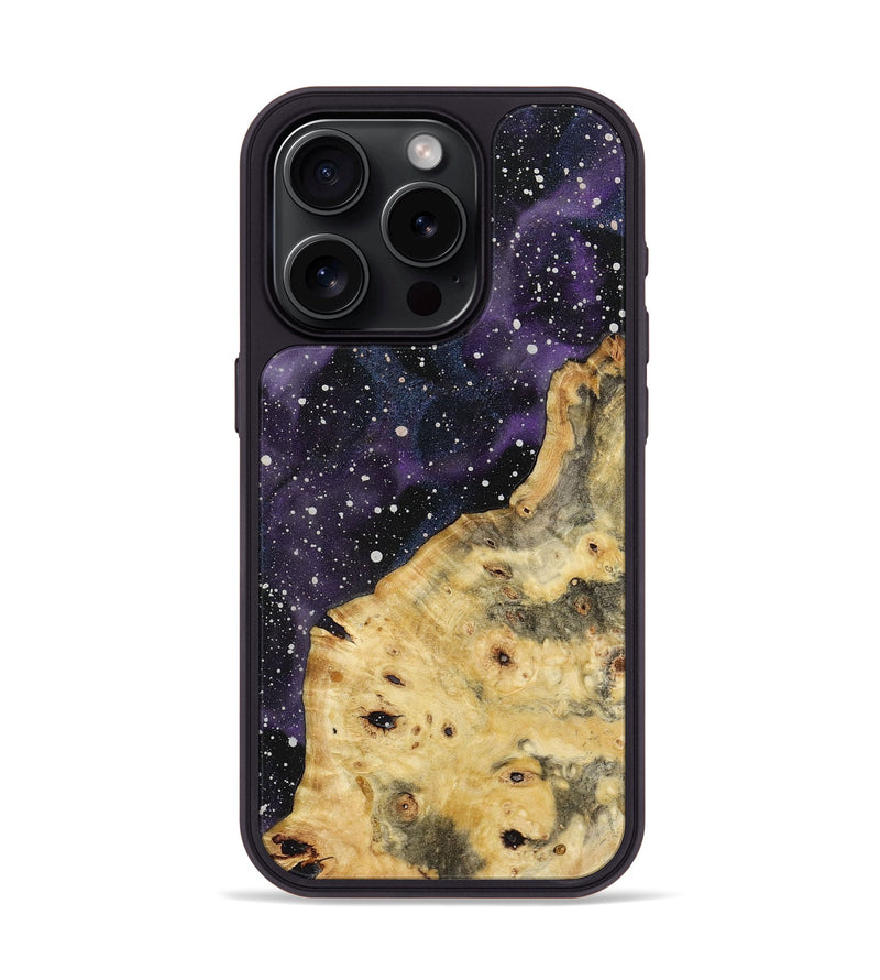 iPhone 15 Pro Wood+Resin Phone Case - Kaden (Cosmos, 721828)