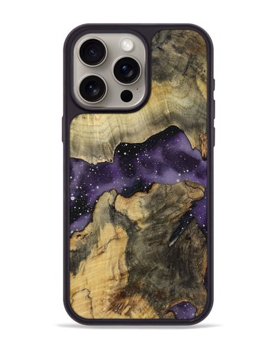 iPhone 15 Pro Max Wood+Resin Phone Case - Timothy (Cosmos, 721835)