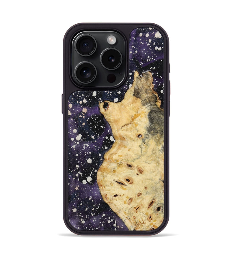 iPhone 15 Pro Wood+Resin Phone Case - Jay (Cosmos, 721838)