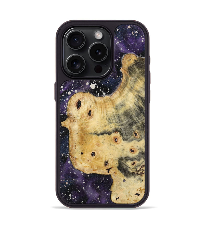 iPhone 15 Pro Wood+Resin Phone Case - Moises (Cosmos, 721840)