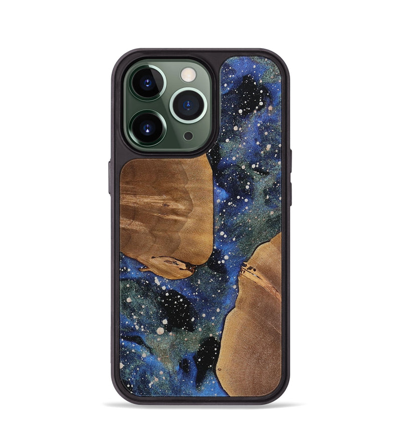 iPhone 13 Pro Wood+Resin Phone Case - Ethan (Cosmos, 721845)