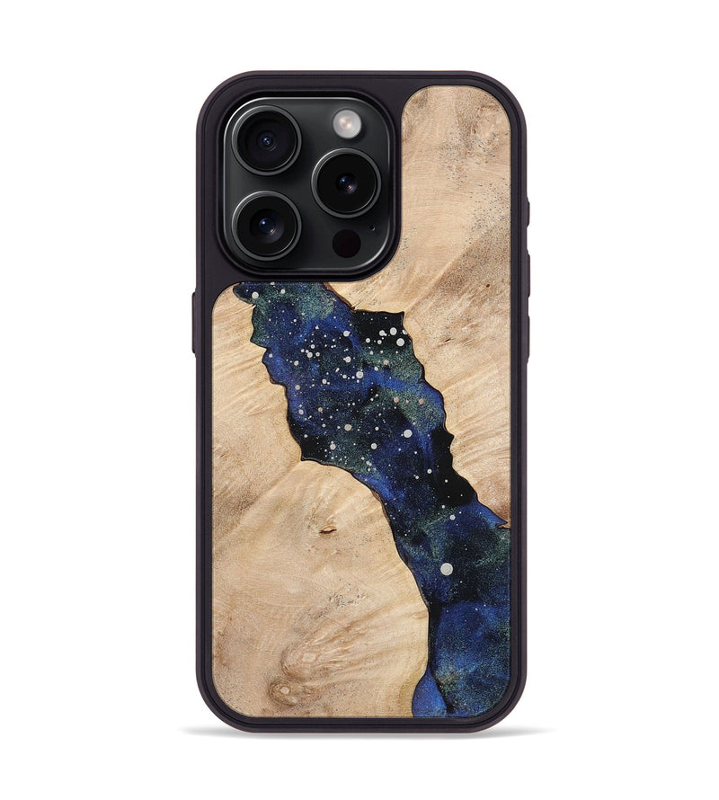 iPhone 15 Pro Wood+Resin Phone Case - Sienna (Cosmos, 721847)