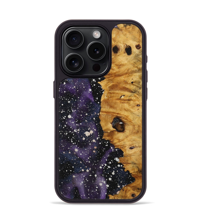 iPhone 15 Pro Wood+Resin Phone Case - Duane (Cosmos, 721848)