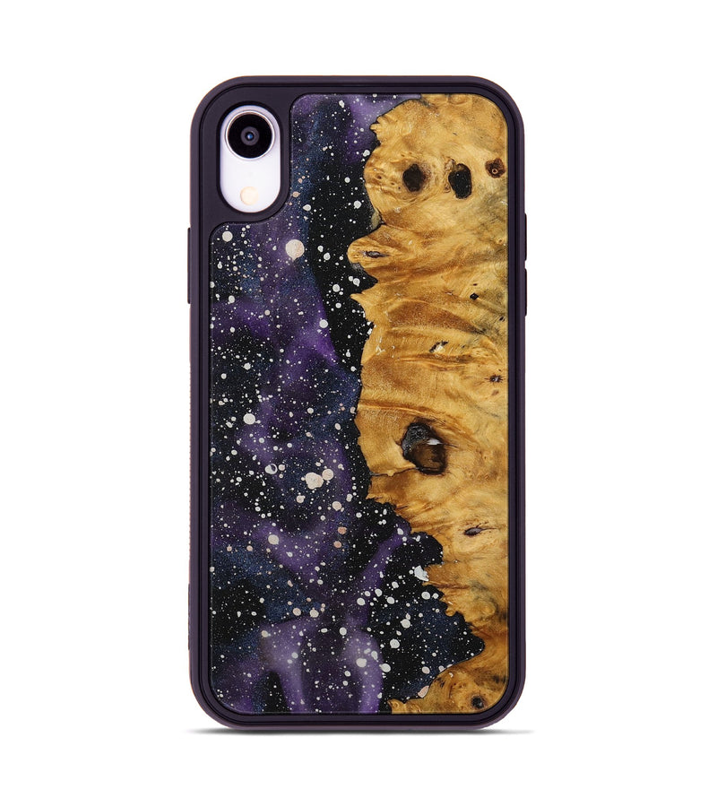 iPhone Xr Wood+Resin Phone Case - Duane (Cosmos, 721848)