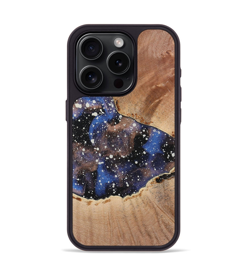 iPhone 15 Pro Wood+Resin Phone Case - Remington (Cosmos, 721851)