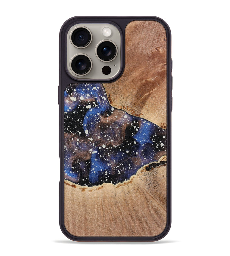 iPhone 16 Pro Max Wood+Resin Phone Case - Remington (Cosmos, 721851)