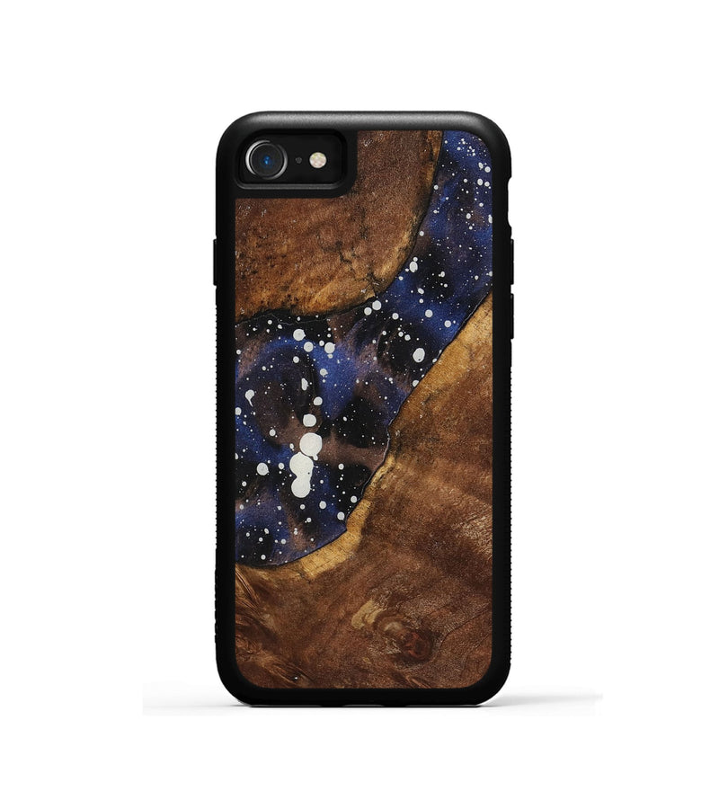 iPhone SE Wood+Resin Phone Case - Amina (Cosmos, 721858)