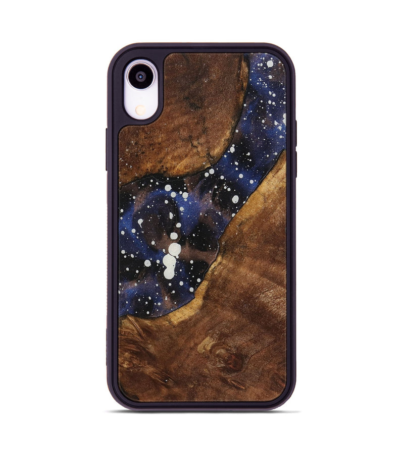 iPhone Xr Wood+Resin Phone Case - Amina (Cosmos, 721858)