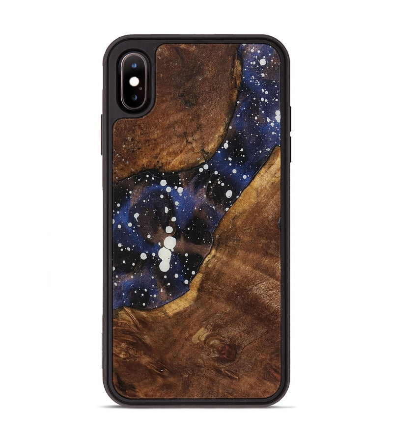 iPhone Xs Max Wood+Resin Phone Case - Amina (Cosmos, 721858)