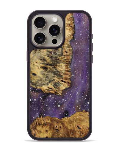 iPhone 15 Pro Max Wood+Resin Phone Case - Micah (Cosmos, 721869)