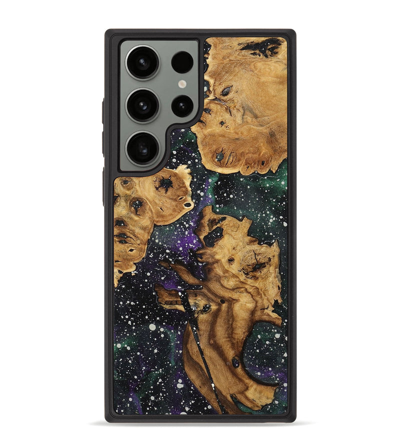 Galaxy S23 Ultra Wood+Resin Phone Case - Leslie (Cosmos, 721870)