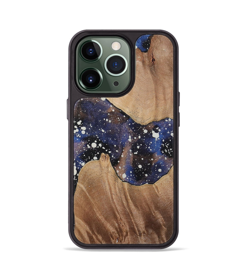 iPhone 13 Pro Wood+Resin Phone Case - Yvette (Cosmos, 721873)