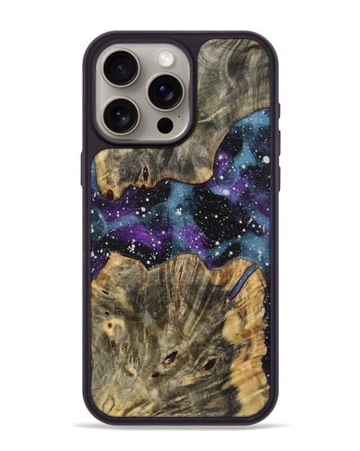 iPhone 15 Pro Max Wood+Resin Phone Case - Aylin (Cosmos, 721874)