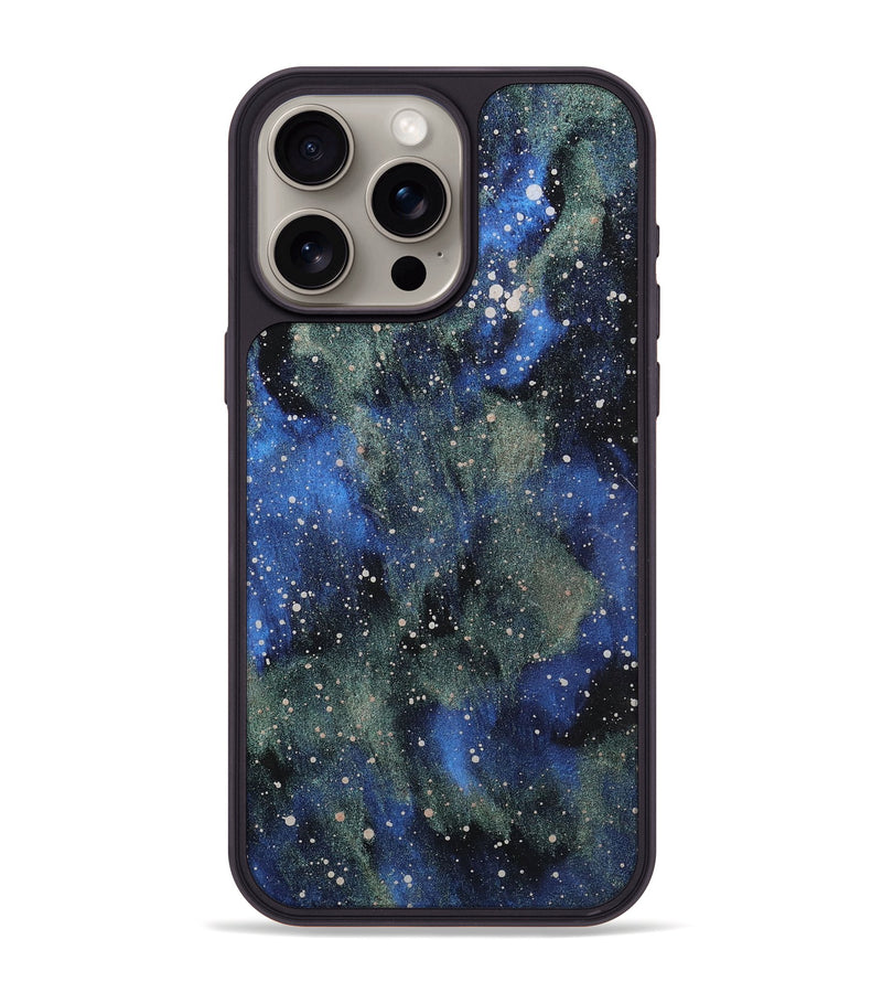 iPhone 15 Pro Max Wood+Resin Phone Case - Nash (Cosmos, 721876)