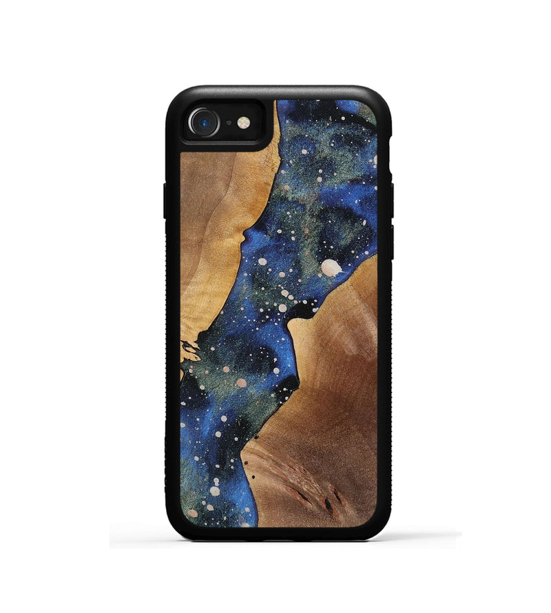 iPhone SE Wood+Resin Phone Case - Jaelyn (Cosmos, 721877)