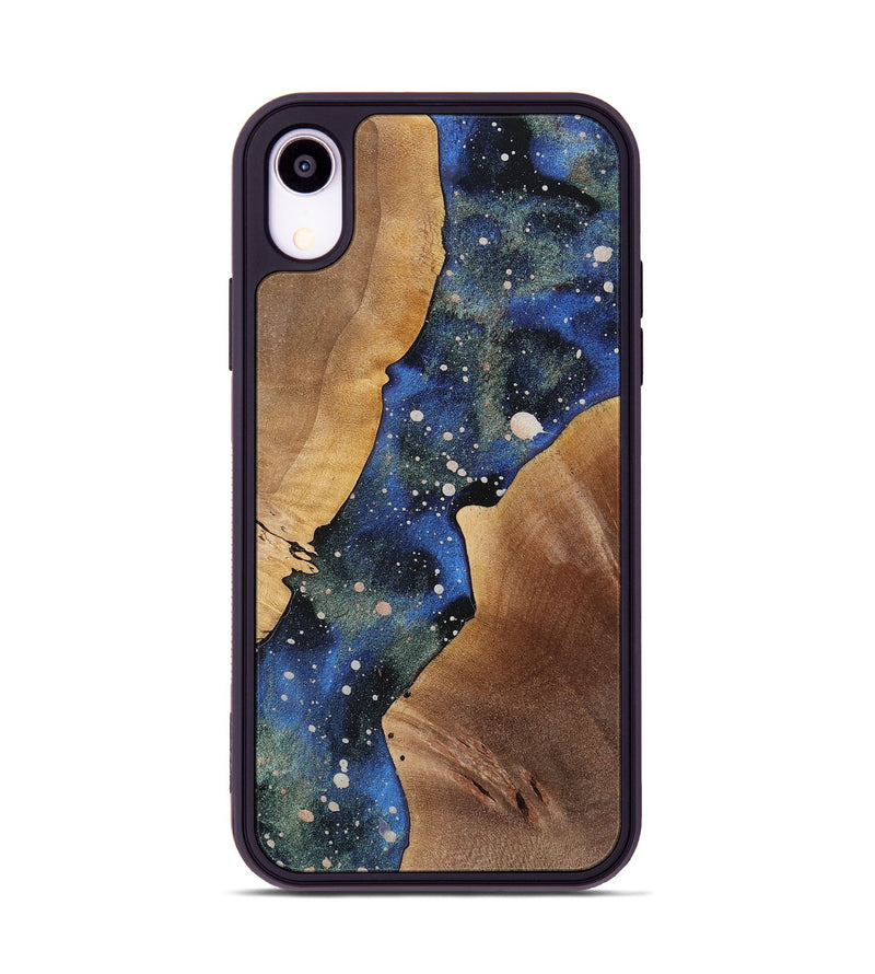 iPhone Xr Wood+Resin Phone Case - Jaelyn (Cosmos, 721877)