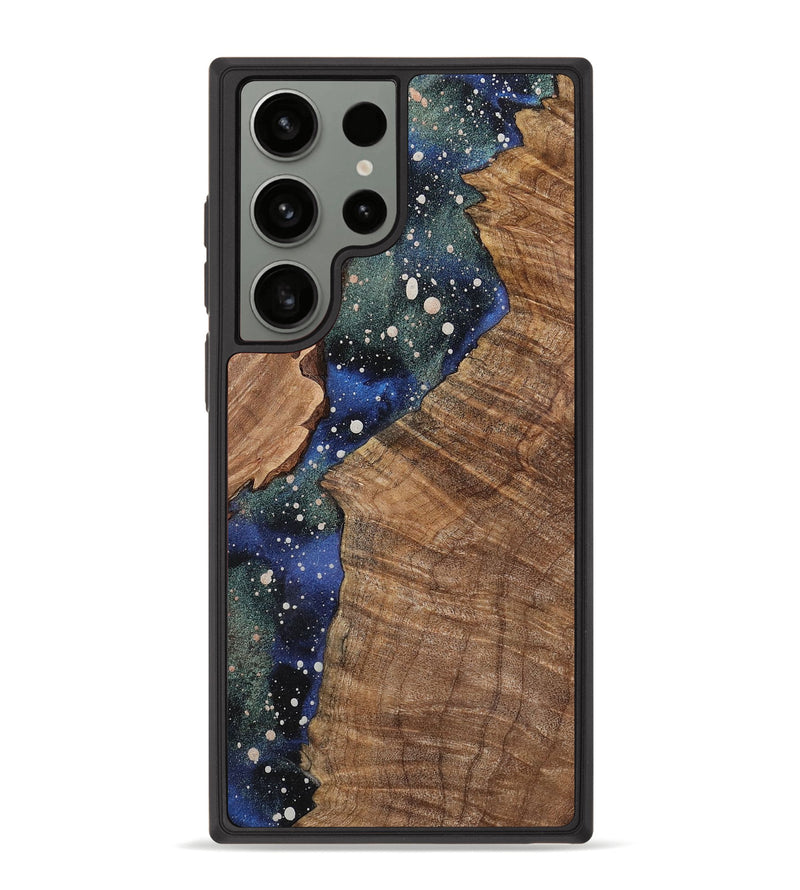 Galaxy S23 Ultra Wood+Resin Phone Case - Anaya (Cosmos, 721878)