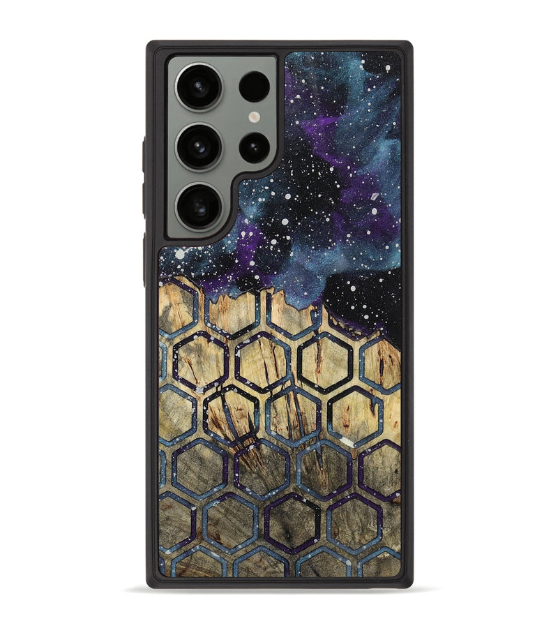 Galaxy S23 Ultra Wood+Resin Phone Case - Eva (Cosmos, 721881)