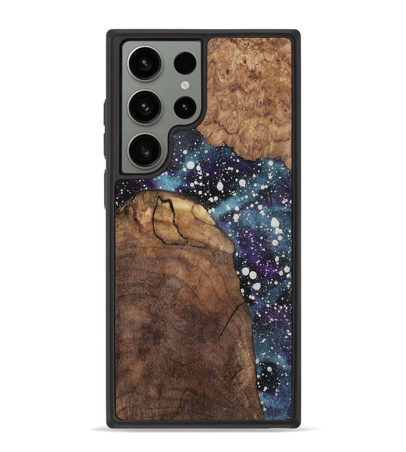 Galaxy S23 Ultra Wood+Resin Phone Case - Debby (Cosmos, 721891)